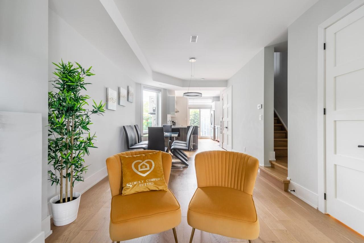 Fancy Downtown House With Hot Tub & Bbq By Globalstay Toronto Kültér fotó